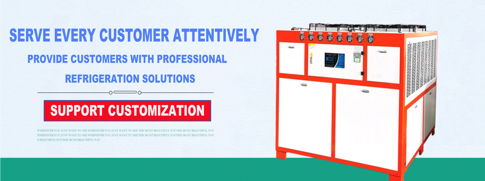 کیفیت چیلر آب صنعتی کارخانه