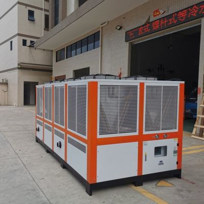 75HP خنک کننده پیچ هوا کارایی بالا با سیستم کنترل میکرو کامپیوتری