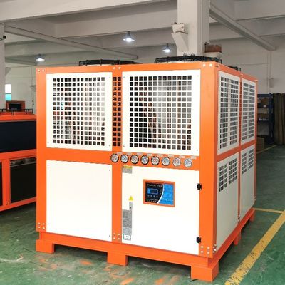 66HP هوا خنک کننده صنعتی R404A با کنترل PLC میکرو کامپیوتر